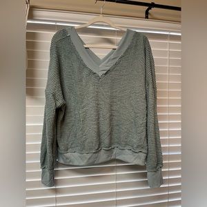 La Miel long sleeve top; size small